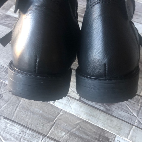 Zara  Black Moto Low Boots - Picture 11 of 16
